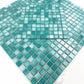 Green Crystalline Glazed Porcelain Mosaic -Swimming Pool Tile