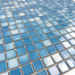 Light Blue Crystalline Glazed Porcelain Mosaic -Swimming Pool Tile