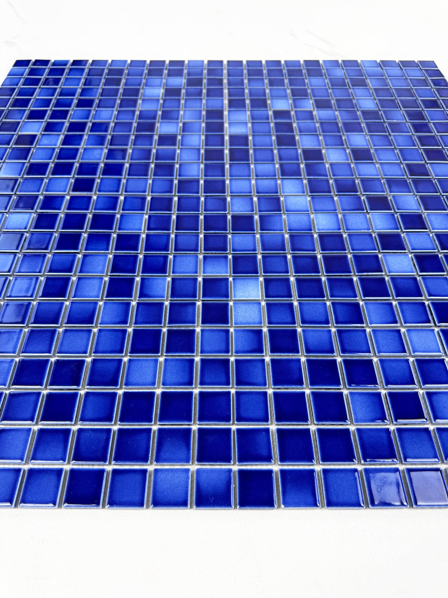 Dark Blue Crystalline Glazed Porcelain Mosaic -Swimming Pool Tile