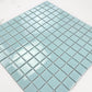 Azure Harmony Baby Blue  Ordinary Glazed Porcelain Mosaic