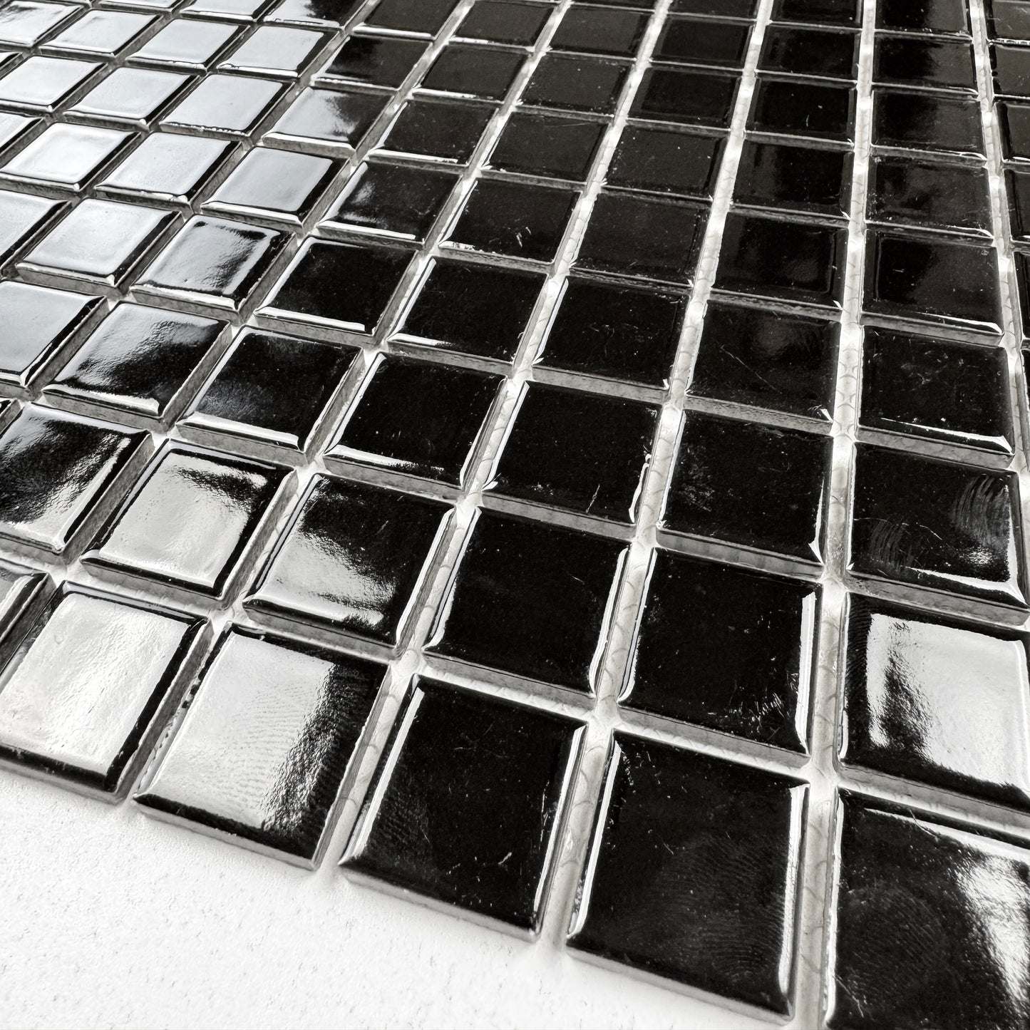 Black Porcelain Mosaic-Swimming Pool Tile