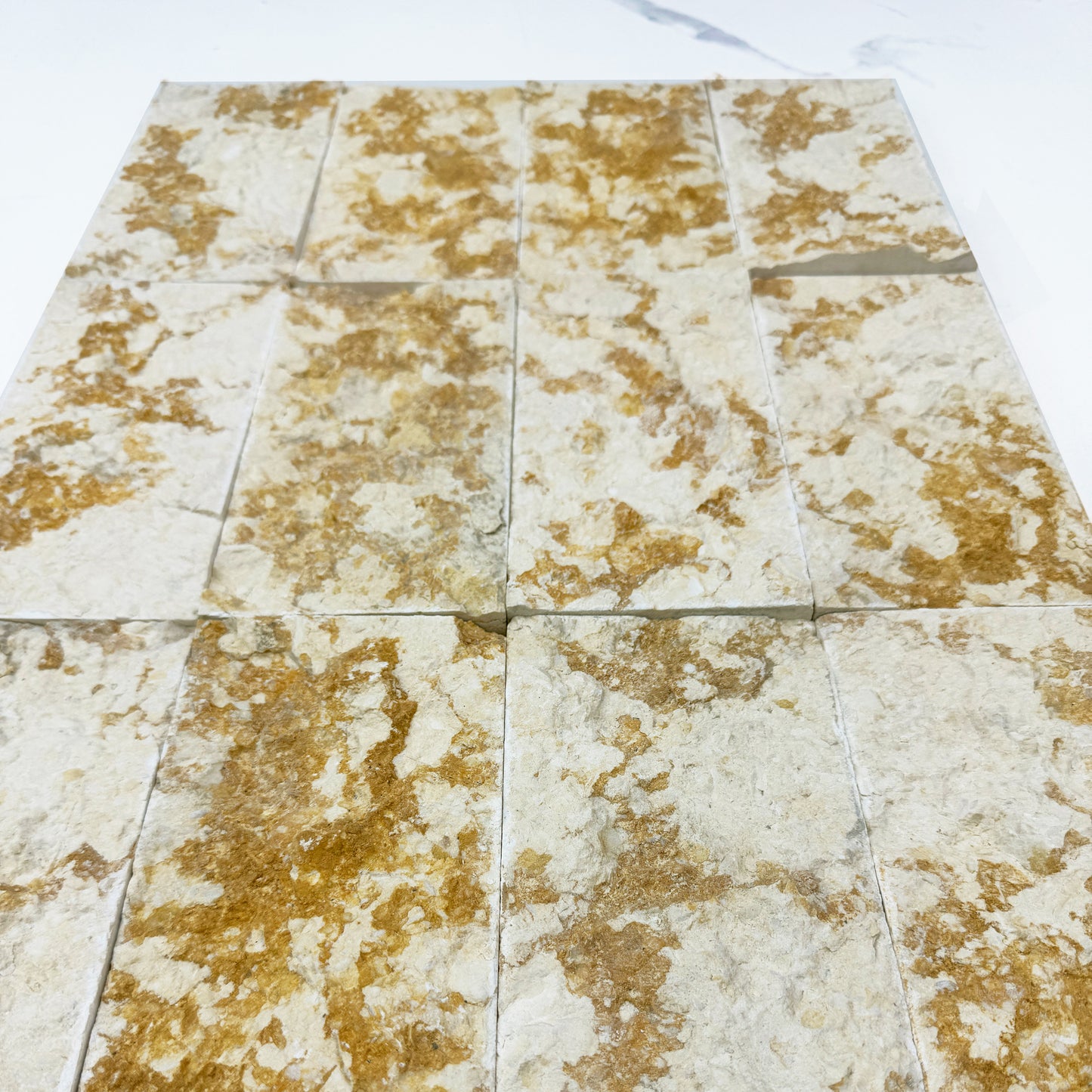 Palatial Sands Sunny Beige  Split Marble Wall Cladding