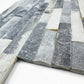 Starlit Quartz  White & Pewter Grey Split Marble Wall Cladding