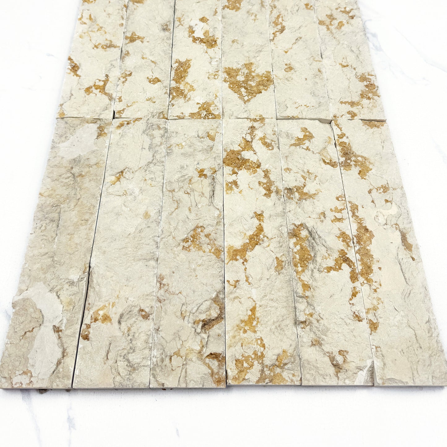 Palatial Sands Sunny Beige Split Marble Wall Cladding