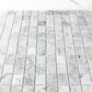 Timeless Marble Carrara White Polished  Marble Mosaic