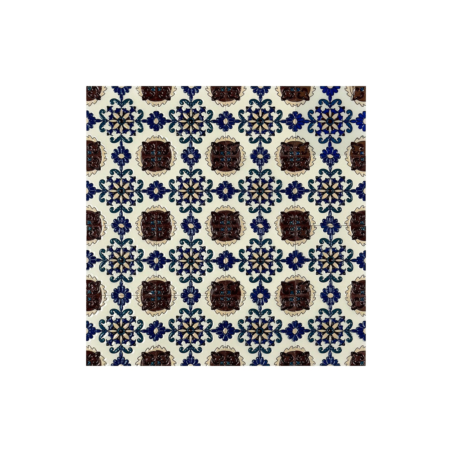 Desert Jewel Moroccan Style Glossy Ceramic Tile Pattern 10