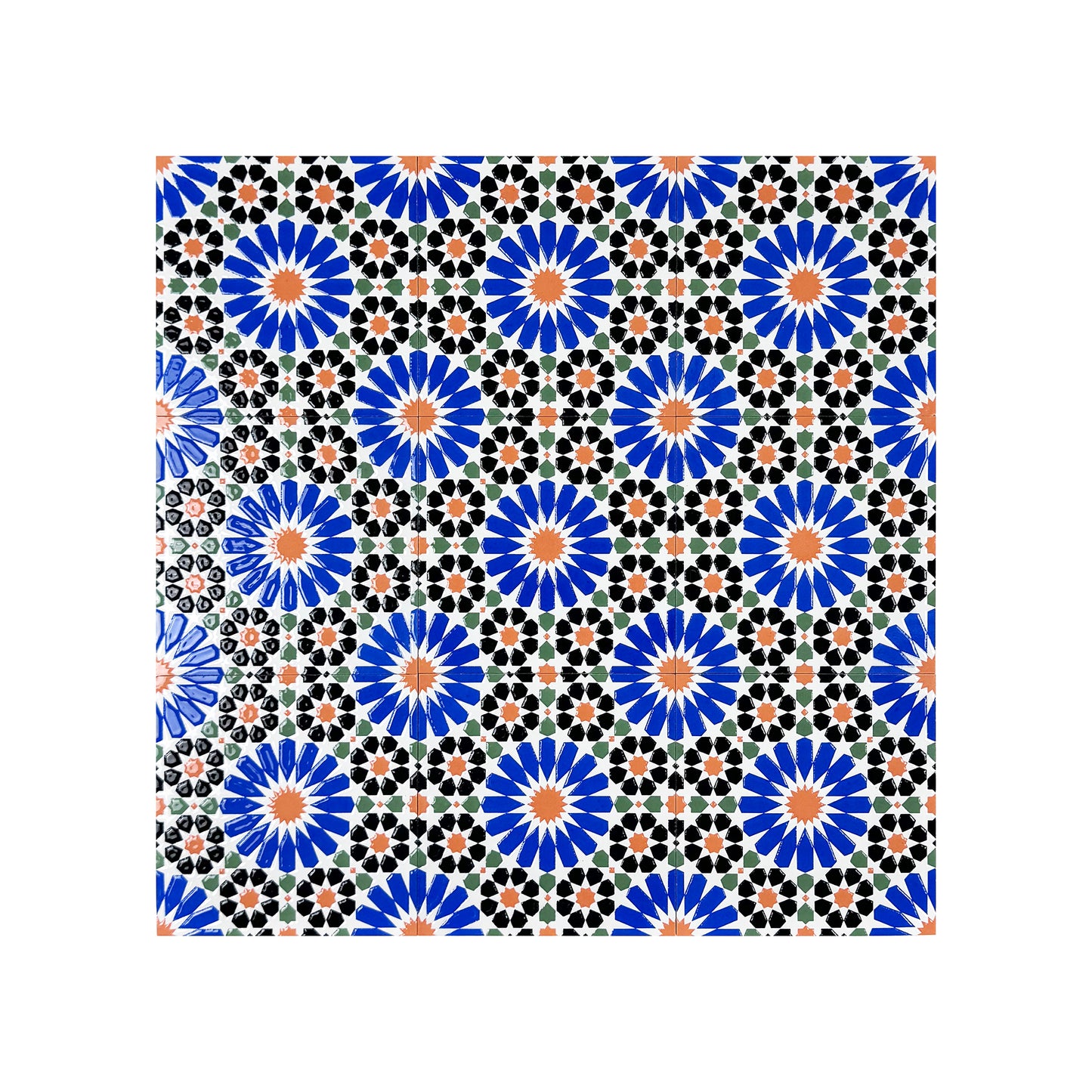 Royal Souk Moroccan Style Glossy Ceramic Tile Pattern 201