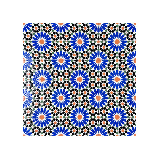 Royal Souk Moroccan Style Glossy Ceramic Tile Pattern 201