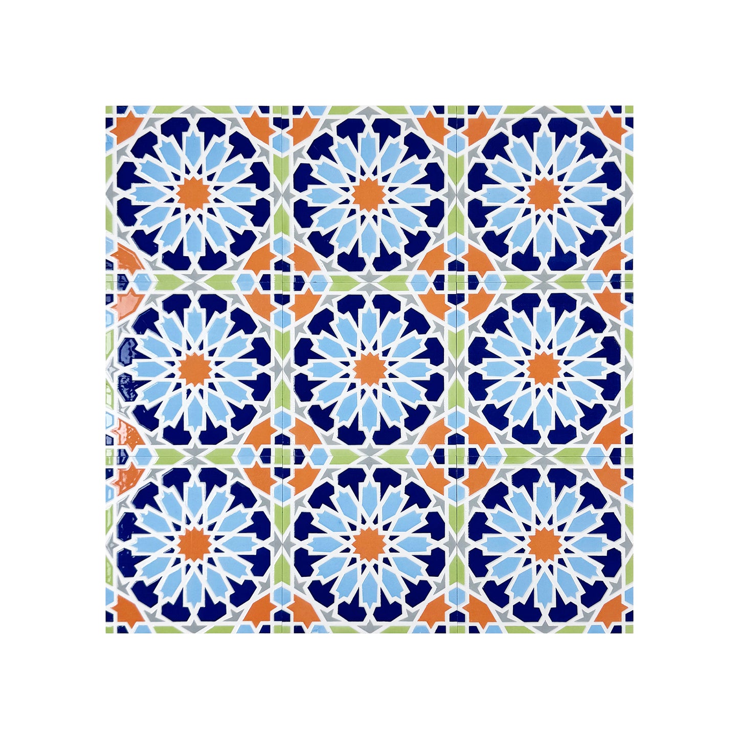 Royal Souk Moroccan Style Glossy Ceramic Tile Pattern 203