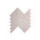 Pearl Luxe  Light Pink Semimatte Perlescent Ceramic Artisanal Tile