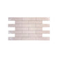 Pearl Luxe  Light Pink Semimatte Perlescent Ceramic Artisanal Tile