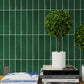 Dark Green Ceramic Subway Tile-Artisanal Tile