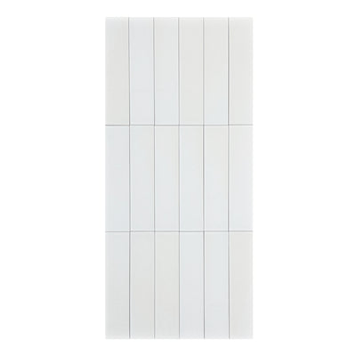 Earth Tones White smoke Matte Porcelain Artisanal Tile