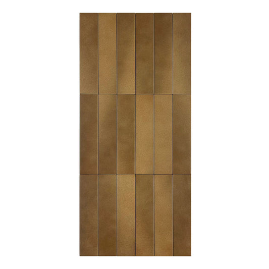 Earth Tones Brown mixed Matte Porcelain Artisanal Tile