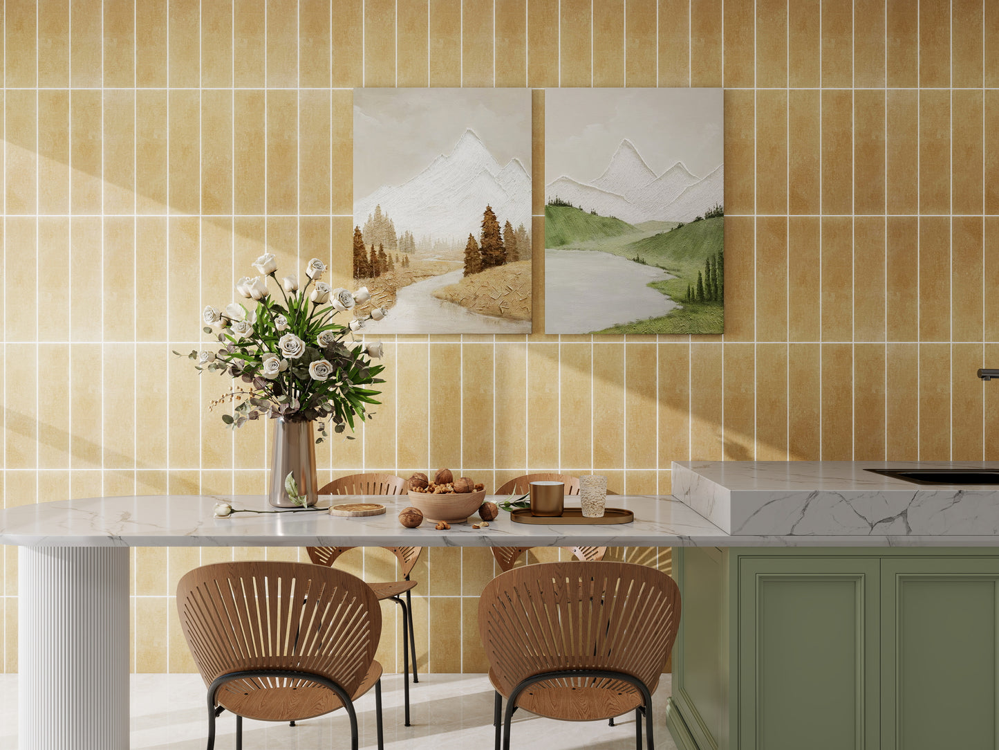 Boutique Beige Porcelain Subway Tile-Artisanal Tile