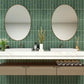 Sea Green Porcelain Subway Tile-Artisanal Tile