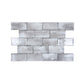 Spanish Timeless Tones  Light Grey Glossy Ceramic Artisanal Tile