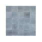 Spanish Radiant Harmony  Muted Silver Gray Matte Porcelain Artisanal Tile