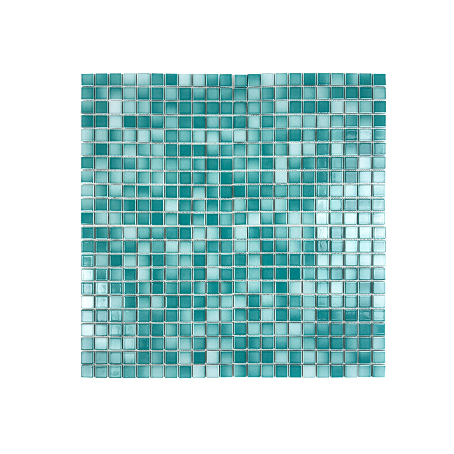 Green Crystalline Glazed Porcelain Mosaic -Swimming Pool Tile