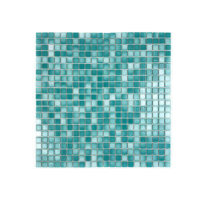 Green Crystalline Glazed Porcelain Mosaic -Swimming Pool Tile