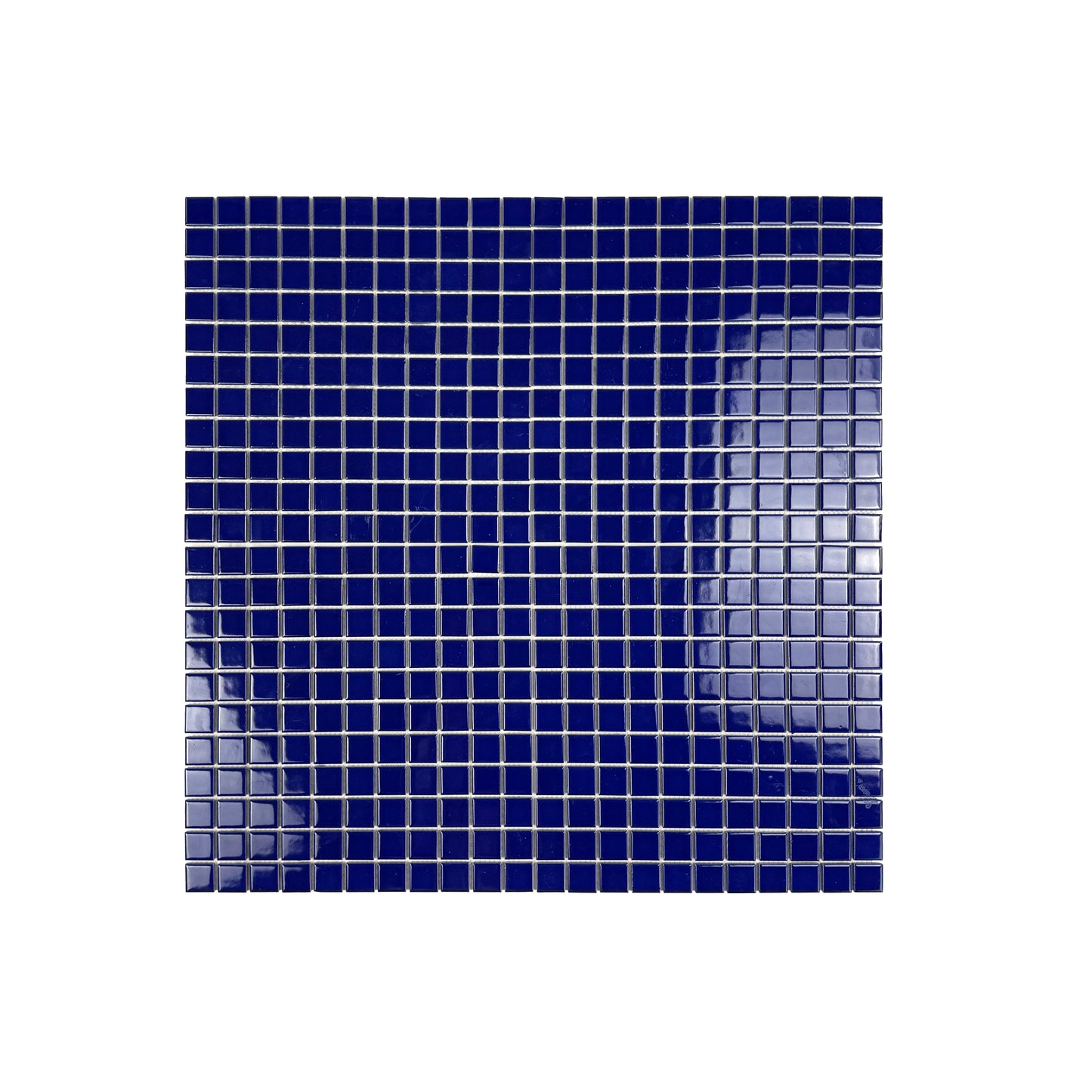 Azure Harmony Midnight Blue Ordinary Glazed Porcelain Mosaic