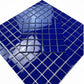 Azure Harmony Midnight Blue  Ordinary Glazed Porcelain Mosaic