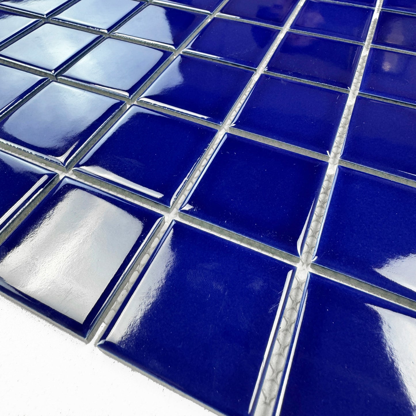 Azure Harmony Midnight Blue  Ordinary Glazed Porcelain Mosaic