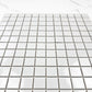 Azure Harmony White Glossy  Ordinary Glazed Porcelain Mosaic