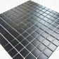 Azure Harmony Black Glossy  Ordinary Glazed Porcelain Mosaic