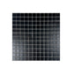 Azure Harmony Black Matte Plain Deisgn Ordinary Glazed Porcelain Mosaic