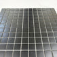 Azure Harmony Black Matte Plain Deisgn Ordinary Glazed Porcelain Mosaic