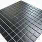 Azure Harmony Black Matte Plain Deisgn Ordinary Glazed Porcelain Mosaic