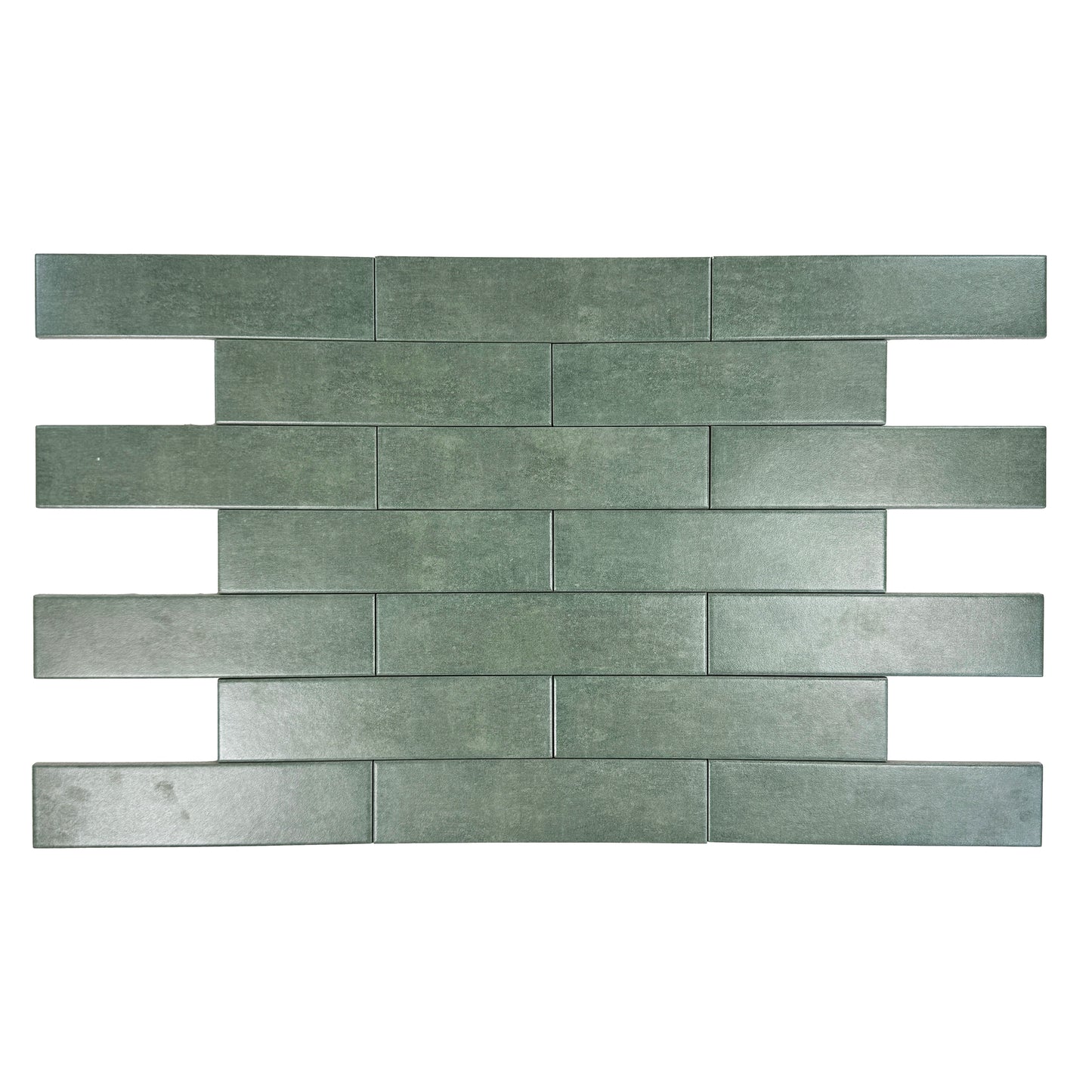 Hunter Green Porcelain Subway Tile-Artisanal Tile