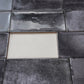 Spanish Timeless Tones  Charcoal Grey Glossy Ceramic Artisanal Tile