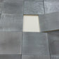 Spanish Radiant Harmony  Sleek Steel Glossy Porcelain Artisanal Tile