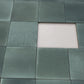 Spanish Radiant Harmony  Natural Moss Green Matte Porcelain Artisanal Tile