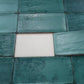 Spanish Timeless Tones  Forest Green Matte Ceramic Artisanal Tile