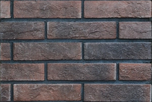 Black and Red Artificial Bricks