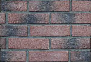 Red mix Black Artificial Bricks