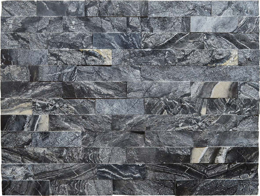 Natural Black Marble Wall Cladding Tiles