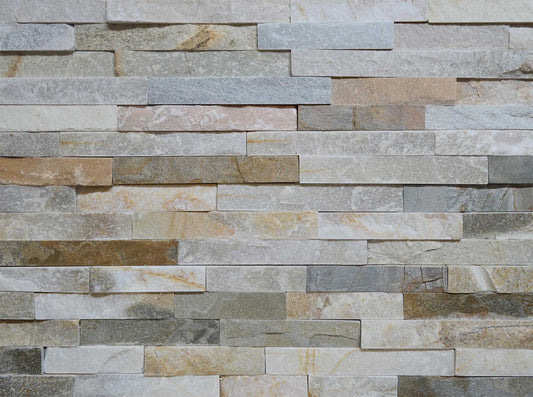 Natural Slate Wall Cladding Tiles Grey