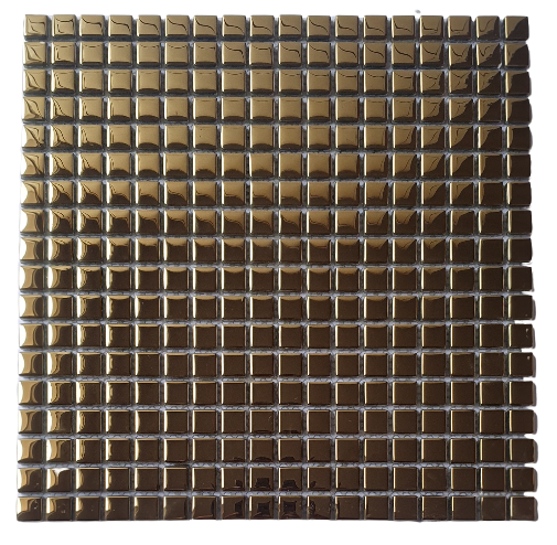 Pure Gold Plating Mosaic 15X15mm