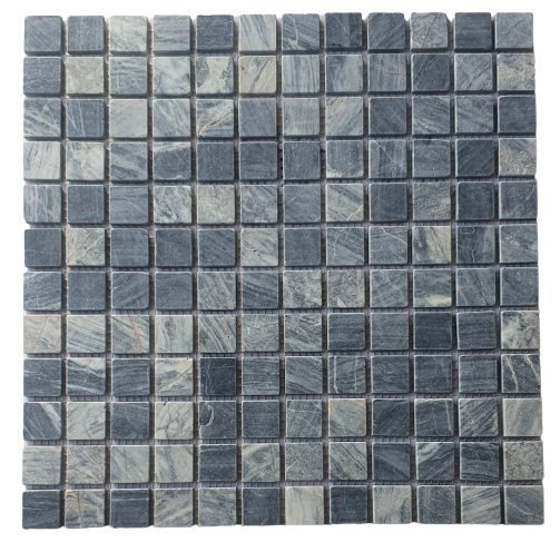 Grey marble Marble Mosaic 23x23 mm